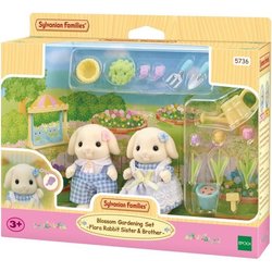 Puppe  SYLVANIAN FAMILIES  Bruder und Schwester Kaninchen Widder  G