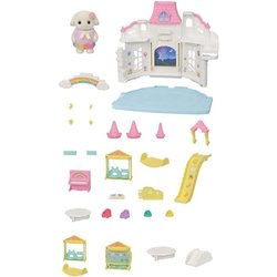 Poupée - SYLVANIAN FAMILIES - La creche ensoleillée - Multicolore - Mi