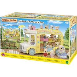 FAMILIAS SYLVANIAN 5744 - El autobús y su parque infantil