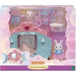 Playset - SYLVANIAN FAMILIES - Princess Dressing - Carriage and Snow R