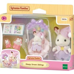 Chocolade Konijnen Zusjes Bedtijd - SYLVANIAN FAMILIES - 5806