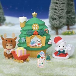 Minifiguren - SYLVANIAN FAMILIES - Santa s House - Ab 3 Jahren