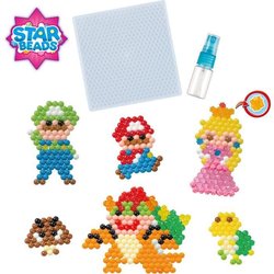Le kit Super Mario - AQUABEADS - Perles qui collent avec de l eau