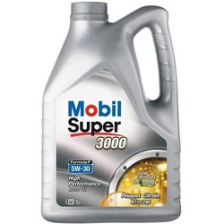 Huile moteur 5W-30 Synthétique - MOBIL - Super 3000 - Formula-P -bidon