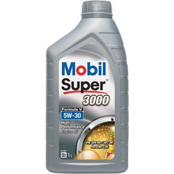 Huile moteur 5W-30 Synthétique - MOBIL - Super 3000 - Formula-V -bidon