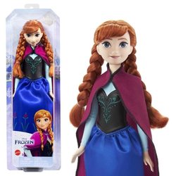 La Reine des Neiges-Anna- Mattel Poupée Disney avec habillage et acces