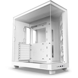 Caja de torre media NZXT - H6 Flow - Doble cámara - Refrigeración por 