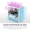 Compacte ATX Mid-Tower Behuizing - NZXT - CC-H52FW-01 - H5 Flow - Wit