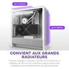 Compacte ATX Mid-Tower Behuizing - NZXT - CC-H52FW-01 - H5 Flow - Wit