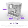 Caja semitorre - NZXT - H9 Flow - Doble cámara - Paneles de malla - Cr