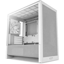Micro-ATX Mid-Tower Behuizing - NZXT - H3 Flow - Wit - Opmerkelijke Lu