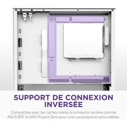 Micro-ATX Mid-Tower-Gehäuse  NZXT  H3 Flow  Weiß  Bemerkenswerter 