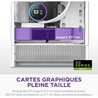 Micro-ATX Mid-Tower-Gehäuse  NZXT  H3 Flow  Weiß  Bemerkenswerter 