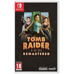 Tomb Raider I-III Remastered mit Lara Croft  Nintendo Switch-Spiel