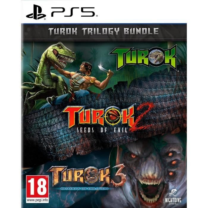 Pacchetto Turok Trilogy  Gioco PS5