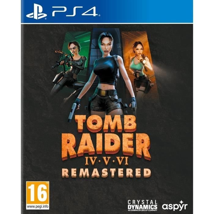 Tomb Raider IV-VI Remastered Starring Lara Croft - PS4-Spiel