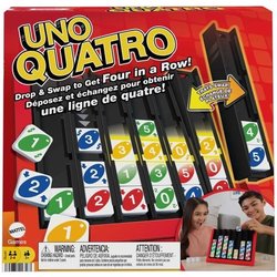 UNO QUATRO - JUEGOS MATTEL - HPF82 - JUEGOS DE TARJETAS MATTEL UNO