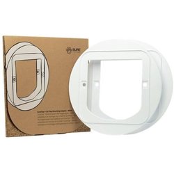 Adaptateur de montage pour chatiere - SUREFLAP - Blanc