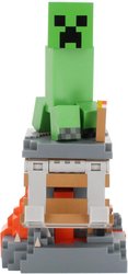 Figurine Minecraft Creeper - EXQUISITE GAMING - Cable Guys - Support é